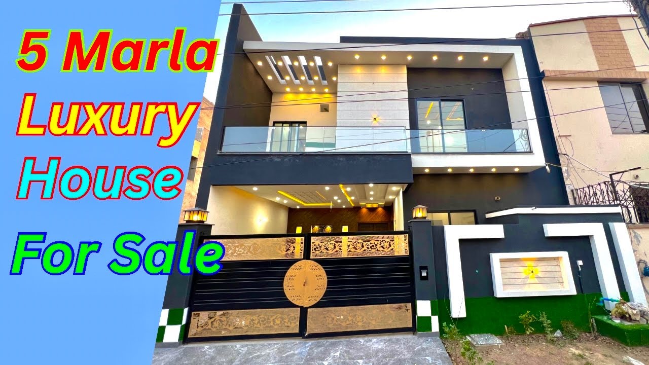 5 Marla house for sale in canal road eden valley faisalabad 30x45 house