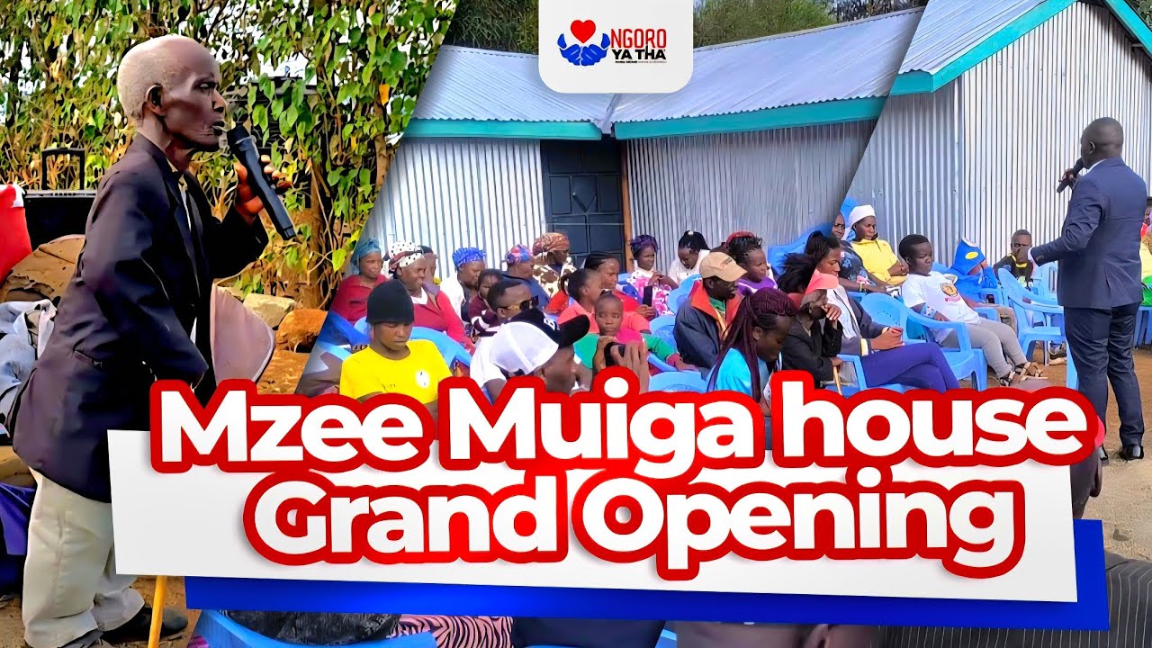 GOOD NEWS 😊  MZEE MÚIGA HOUSE GRAND OPENING 