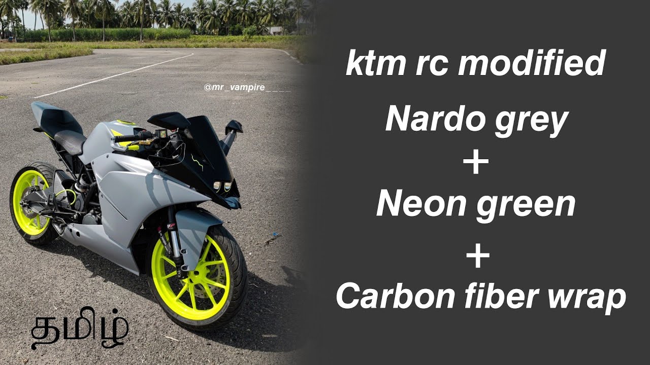 ktm rc 200/modified/nardo grey 