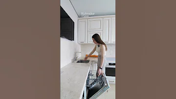Лучшее расположение мойки, посудомойки и сушилки.