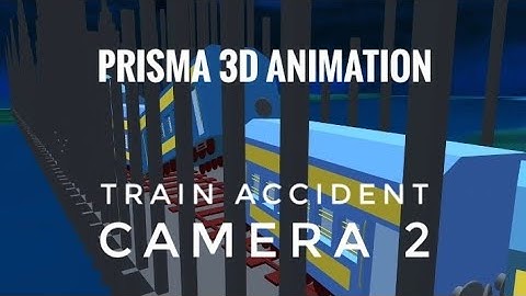 Prisma3d | Train Accident animation 2 #kaizengovind #prisma3d #prisma3danimation #prisma3dtutorial