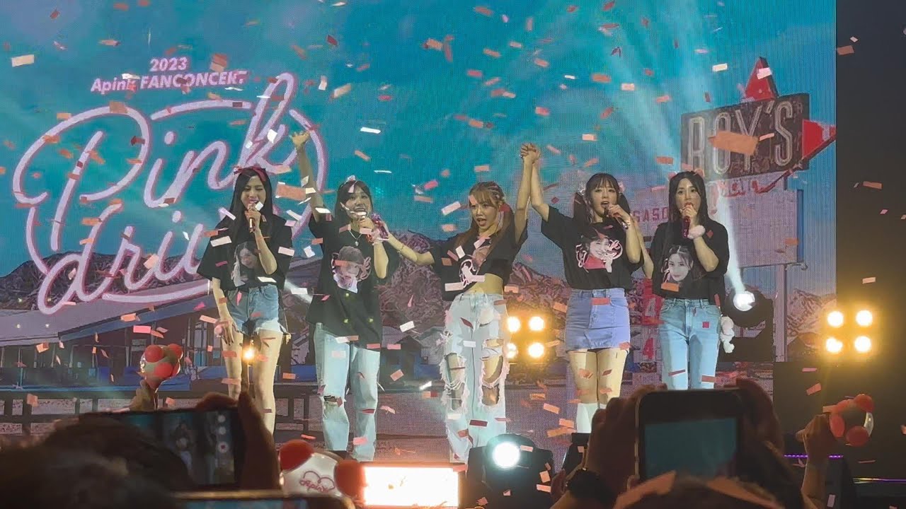 230325 Apink(에이핑크) - Thank You(고마워) + 退場【Pink Drive in Hong Kong】