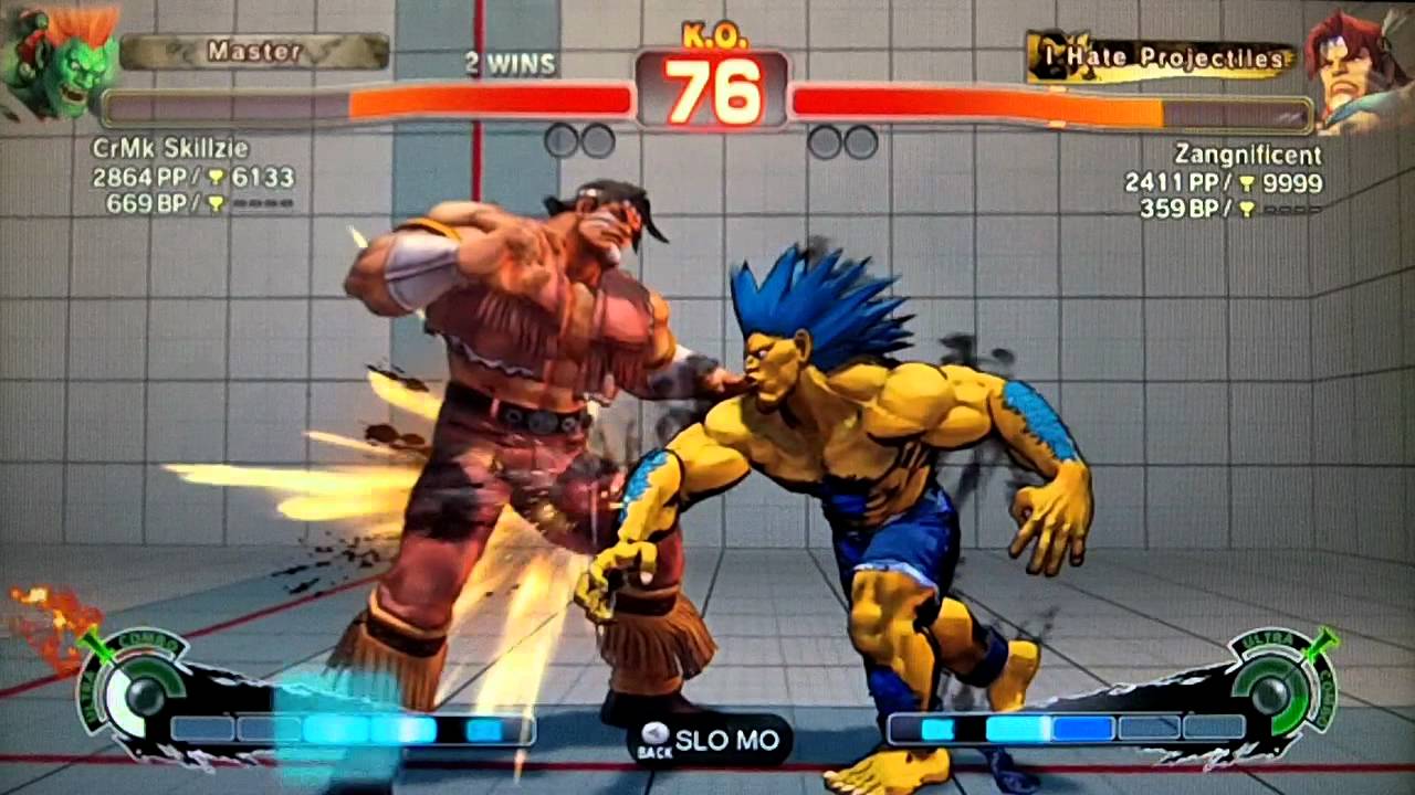 SSF4 AE:2012 CrMk Skillzie (Blanka) vs Zangnificent (Hawk)