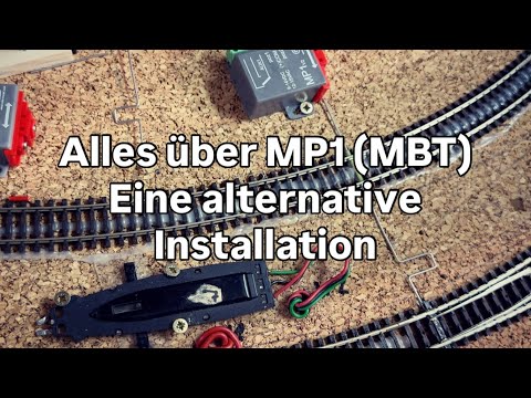 ❌⭕ MP1 (MTB) turnout motor - alternative installation - very easy - tip for beginners. ❌