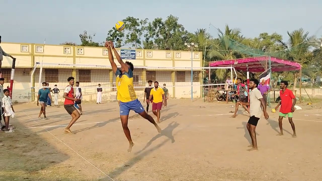 செந்தலைபட்டினம் - மல்லிப்பட்டினம் vs PMR boys #volleyball #sports #football #love #like #live #tag  