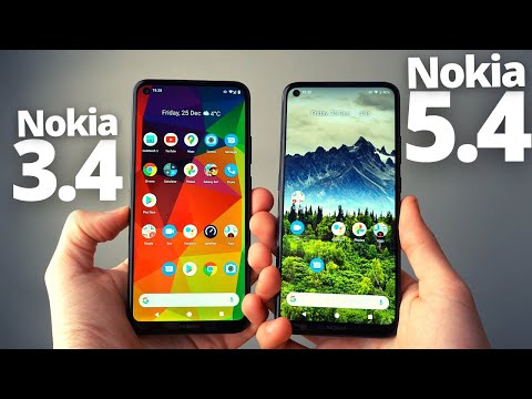 Nokia 5.4 vs Nokia 3.4 - Comparison