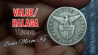 1932 5 Centavos Uspi Coin Value Update