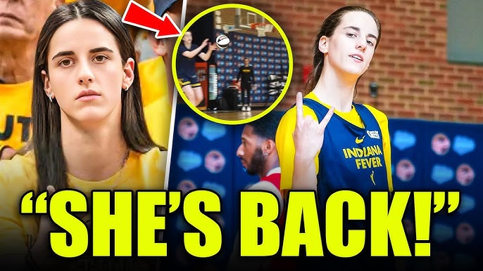 Caitlin Clark COMES BACK and Sends a WARNING – Halfcourt Shot Goes Viral! - YouTube