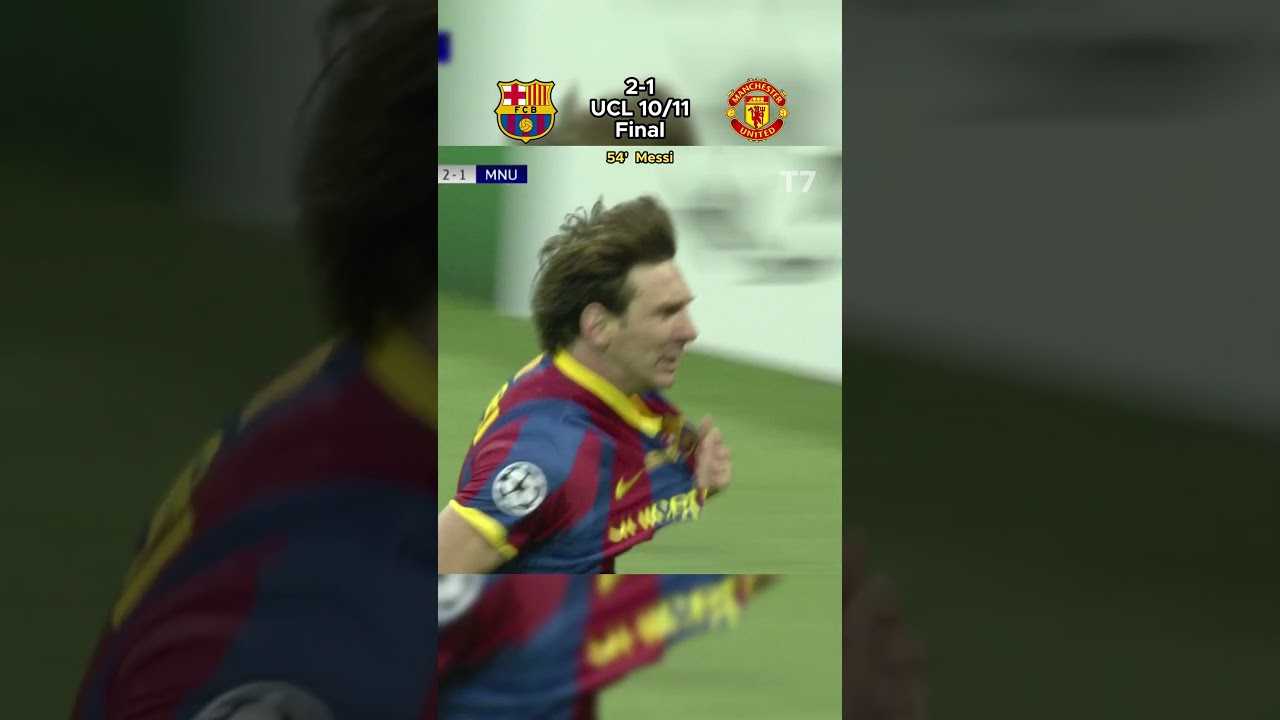 Barcelona vs Manchester United UCL 10/11