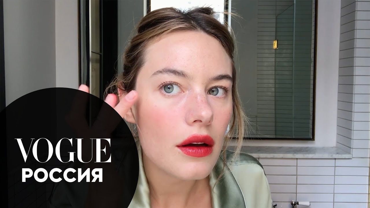 Камилль Роу показывает, как сделать макияж француженки