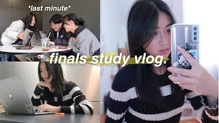 PREPARE FOR FINALS WITH MY FRIENDS & I *funny last minute prep*