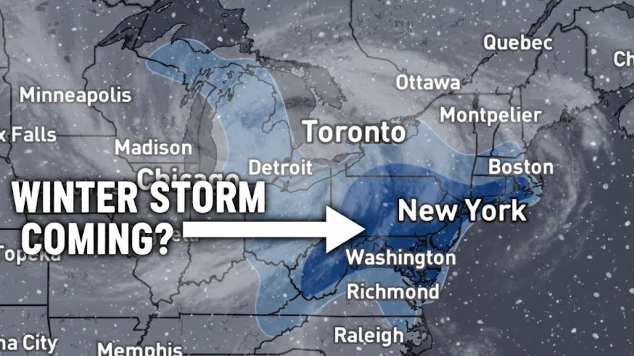 Another Winter Storm is Possibly Coming... - YouTube