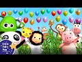 Abcs jumping  more nursery rhymes  kids songs  abcs and 123s  learn with little baby bum