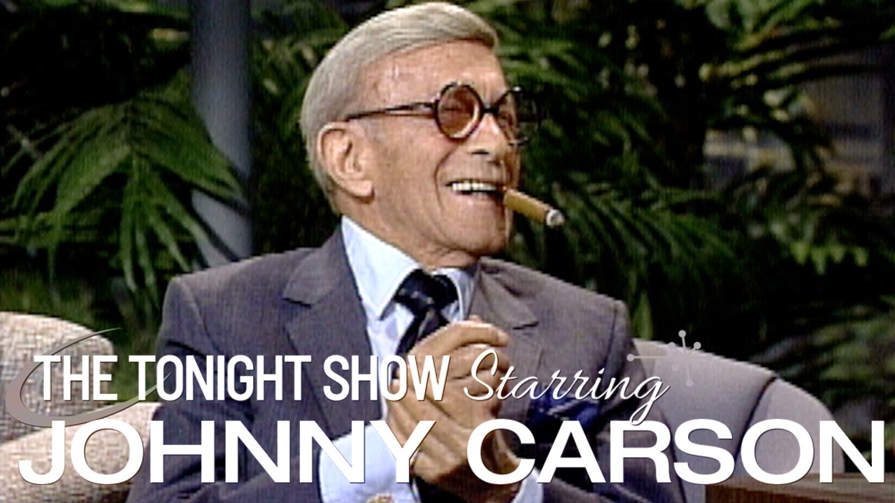 94-Year-Old George Burns Still Sharper Than Ever | Carson Tonight Show