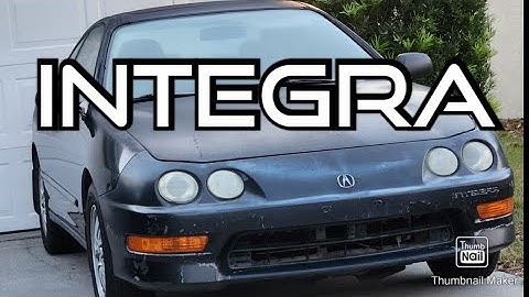 New project car! 2000 Acura Integra Ls Pt1