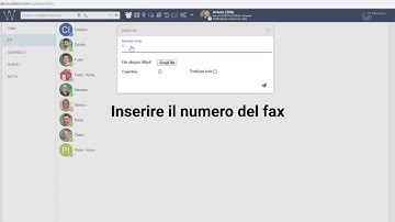How to send a fax from the Wildix Collaboration