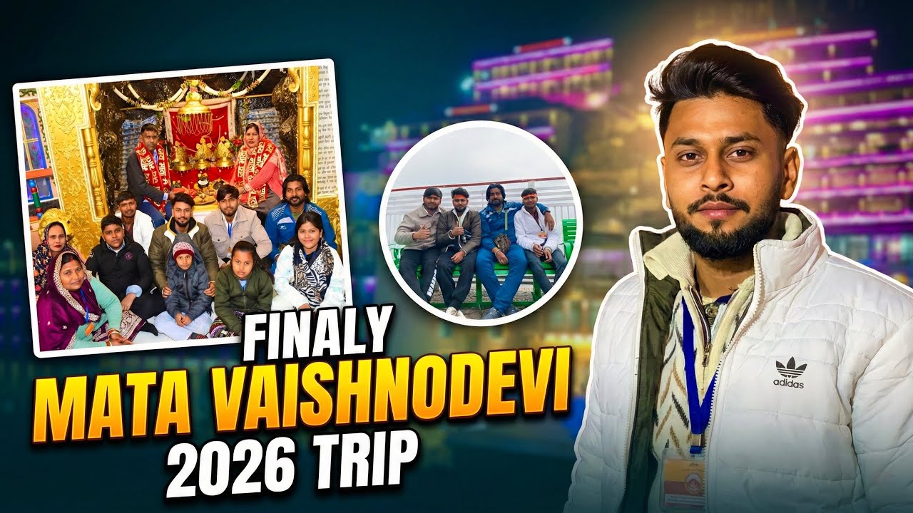 2026 Me Mata Vaishno Devi Ke Darshan 😳 ❤️🙏 #vlogs #devrajputvlogs 