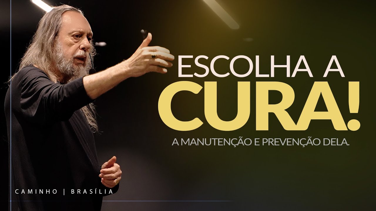 ESCOLHA A CURA, A MANUTENÇÃO E A  PREVENÇÃO DELA! - João 5 - Mensagem com Caio Fábio.