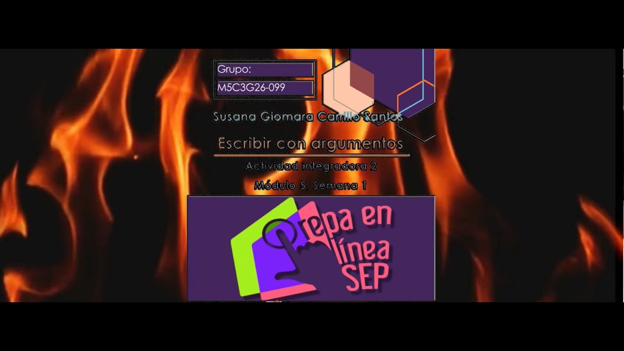 Actividad Integradora 2 Escribir con Argumentos Modulo 5 Semana 1