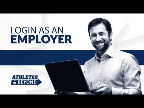 Login as an Employer | Athletes & Beyond