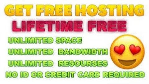 How To Get Free Shared Hosting For Life Time 2019-2028 By MouzamAli.Tech