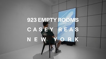 923 Empty Rooms by Casey Reas - New York IRL Event