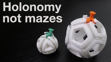 Holonomy mazes without a maze