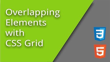 Overlapping CSS Grid Elements
