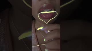 ASMR mic nibbling #shorts