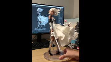 Unbelievable Craftsmanship! 3D Figure Model Showcase in Hand 🔥 | Ultra Detailed Close-Up” 