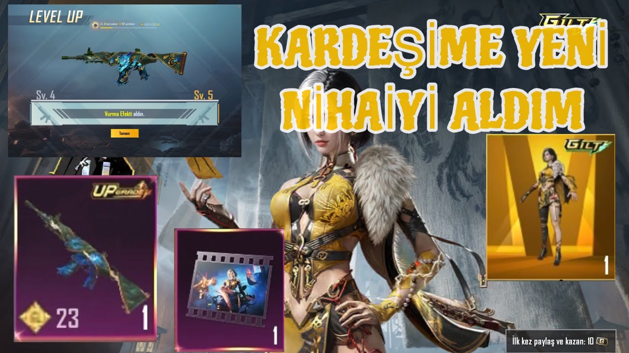 KARDEŞİME M416 ve NİHAİ SETİ ALDIM (10 uc 🤫)__PUBG MOBİLE