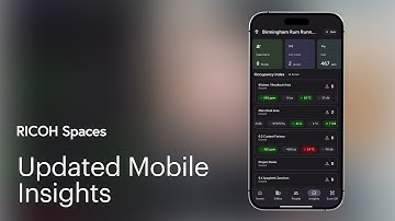 RICOH Spaces Mobile Update: Floor-Based Insights Explained