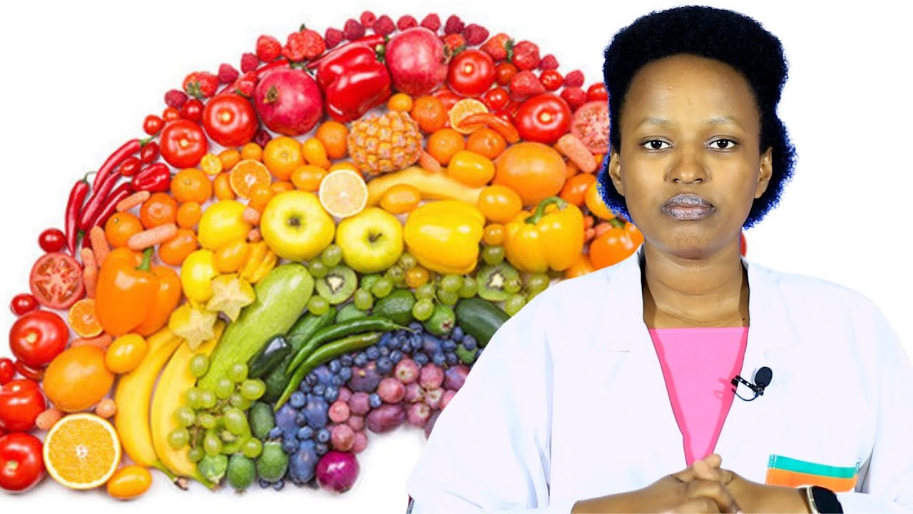 AMABARA Y’Imboga n’imbuto ASOBANUYE BYINSHI! Menya Buri bara nicyo rifasha umubiri wawe!Nutritionist