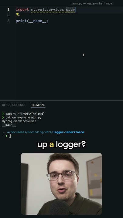 WTF is __name__ in Python? #shorts #coding #python - YouTube
