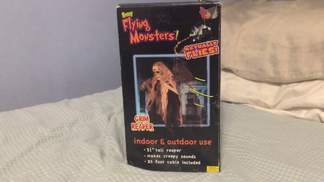 Tekky Toys Scary Flying Monsters Brown Grim Reaper YouTube