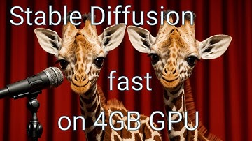 Make StableDiffusion faster on old hardware
