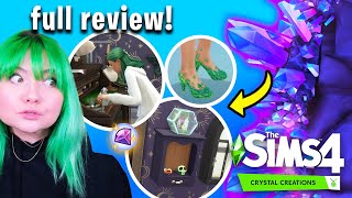 Is The Sims 4 Crystal Creations Stuff Pack Worth It?? | New Pack CAS Build/Buy Overview by Jaci Plays 320 views 3 months ago 45 minutes