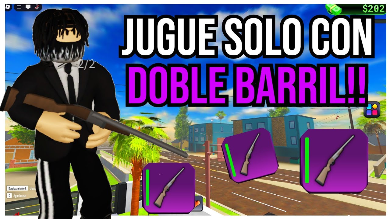 🤫SOLAMENE UTILIZE DOBLE BARRIL JUGANDO block spin Y ESTO FUE LO QUE PASO..