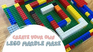 Kids Create Your Own: Lego Marble Maze