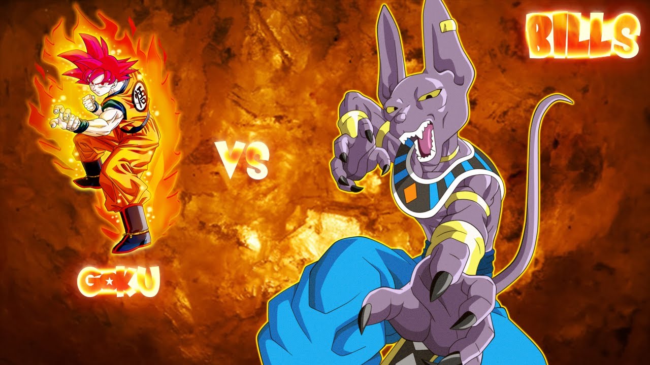 Dragon Ball Z Battle of gods Goku ssj dios vs Bills AMV By 55253j ...