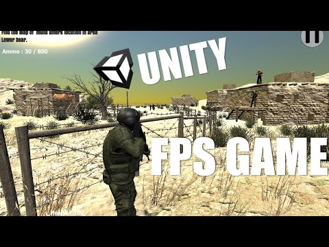 Fighting Game in Unity | Army Game in Unity | Shooting Game in Unity | First Person Shooter in Unity