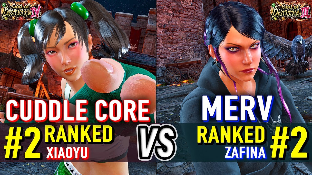 T8 🔥 CUDDLE CORE (#2 Ranked Xiaoyu) vs MERV (#2 Ranked Zafina) 🔥 Tekken 8 High Level Gameplay