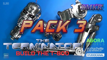 Agora Models Build the T-800 Terminator Pack 3 - 10 Stages Complete (21-30)