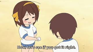 Kyon Tells Koizumi Itsuki 'I Love You' (The Melancholy of Haruhi-chan Suzumiya)