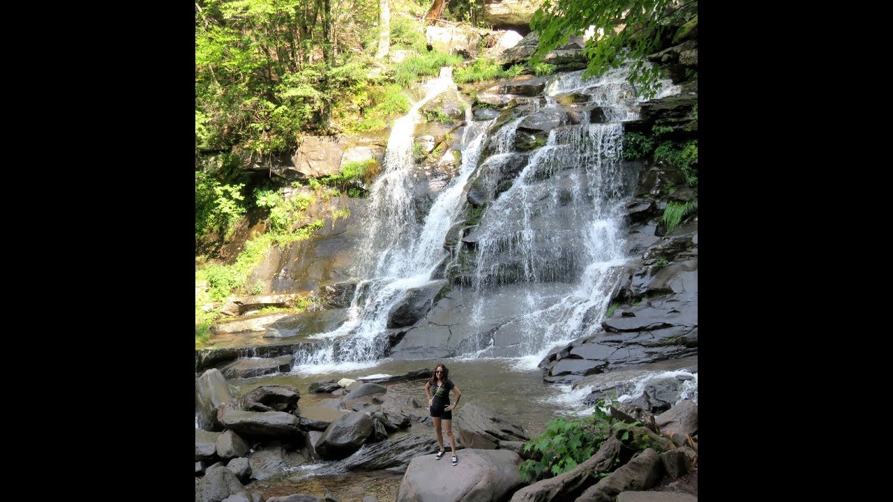 Upstate New York, Kaaterskill falls and trails, Hunter Mountains