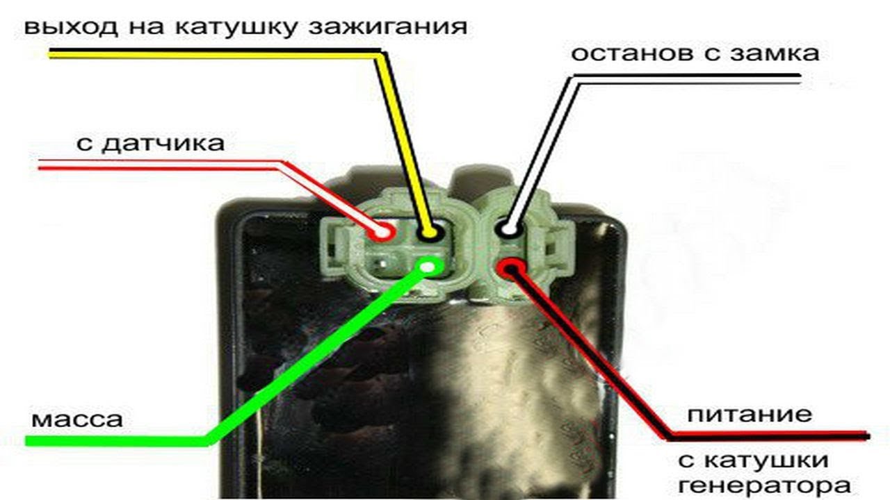 замок зажигания на скутер китайский 4 тактный