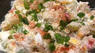 Potato Salad | Easy Creamy Potato Salad | Quick Recipe For Potato Salad