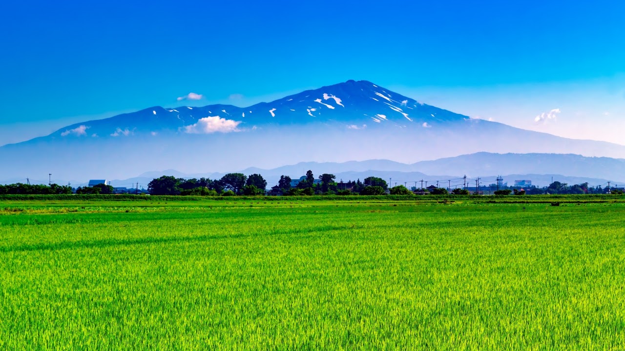 山形県鶴岡市遠賀原鳥海山ライブカメラ Yamagata Tsuruoka Live camera.world.cam