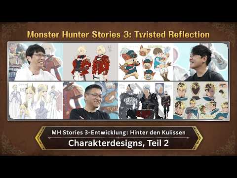 Monster Hunter Stories 3: Twisted Reflection Entwicklung: BTS - Charakterdesigns Teil 2