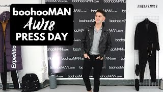 BoohooMAN / Boohoo AW18 PRESS DAY & LONDON VLOG